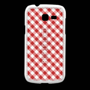 Coque Samsung Galaxy Fresh Vichy rouge et blanc 2