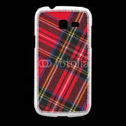 Coque Samsung Galaxy Fresh Mode tissus écossais rouge