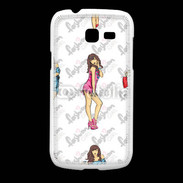Coque Samsung Galaxy Fresh Illustration fashion girl 2