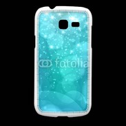 Coque Samsung Galaxy Fresh Fond bulles bleus
