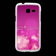 Coque Samsung Galaxy Fresh fond rose or