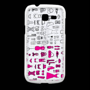 Coque Samsung Galaxy Fresh Fond fashion rose 3