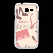 Coque Samsung Galaxy Fresh Fond fashion rose 4