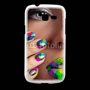 Coque Samsung Galaxy Fresh Bouche et ongles multicouleurs 5