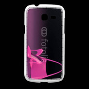 Coque Samsung Galaxy Fresh Escarpins et sac à main rose