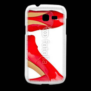 Coque Samsung Galaxy Fresh Escarpins rouges