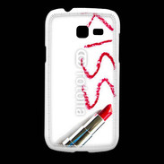 Coque Samsung Galaxy Fresh Kiss avec rouge à lèvres