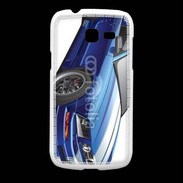 Coque Samsung Galaxy Fresh Mustang bleue