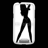Coque Samsung Galaxy Fresh Silhouette sexy avec voiture