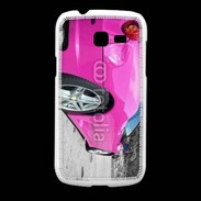 Coque Samsung Galaxy Fresh Voiture de sport rose italienne