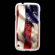 Coque Samsung Galaxy Fresh Drapeau USA avec arme