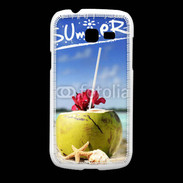 Coque Samsung Galaxy Fresh Noix de coco sur la plage 5