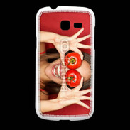 Coque Samsung Galaxy Fresh Femme tomate humour