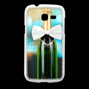 Coque Samsung Galaxy Fresh Bouteille de champagne avec noeud