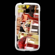 Coque Samsung Galaxy Fresh Vin blanc rosé et rouge