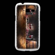 Coque Samsung Galaxy Fresh Vin rouge et tonneaux