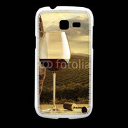 Coque Samsung Galaxy Fresh Verre de vin rouge et vignes