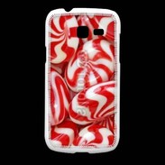 Coque Samsung Galaxy Fresh Bonbons rouges et blancs