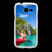 Coque Samsung Galaxy Fresh Kayak dans un lagon