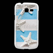 Coque Samsung Galaxy Fresh La mer en bleu et blanc