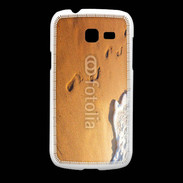 Coque Samsung Galaxy Fresh Trace de pas sur la plage
