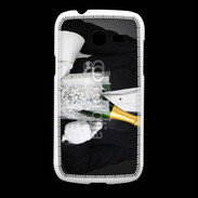 Coque Samsung Galaxy Fresh Major d'homme champagne