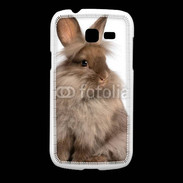 Coque Samsung Galaxy Fresh Lapin marron
