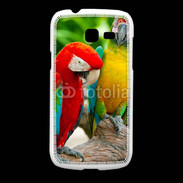 Coque Samsung Galaxy Fresh Couple de perroquets