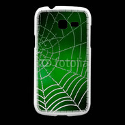 Coque Samsung Galaxy Fresh Toile d'araignée verte
