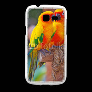 Coque Samsung Galaxy Fresh Couple d'oiseaux colorés