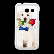 Coque Samsung Galaxy Fresh Chiot gentleman