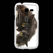 Coque Samsung Galaxy Fresh Chat noir et blanc