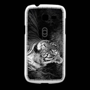 Coque Samsung Galaxy Fresh Tigre du Bengale en noir et blanc