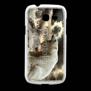 Coque Samsung Galaxy Fresh Ours blanc en colère