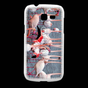 Coque Samsung Galaxy Fresh flamand rose