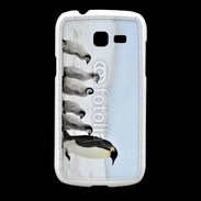 Coque Samsung Galaxy Fresh Famille de Pingouin Empereur
