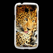 Coque Samsung Galaxy Fresh Portrait de léopard