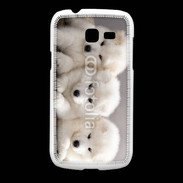 Coque Samsung Galaxy Fresh Chiot japonais blanc