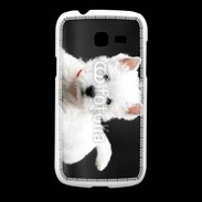 Coque Samsung Galaxy Fresh Chiot blanc 5