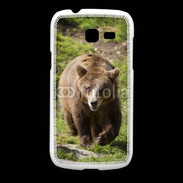 Coque Samsung Galaxy Fresh Ours brun en ballade