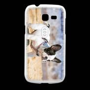 Coque Samsung Galaxy Fresh Bulldog français nain
