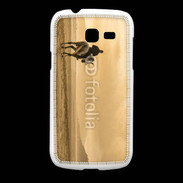 Coque Samsung Galaxy Fresh Ballade à cheval sur la plage
