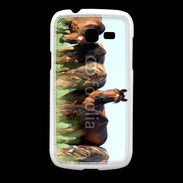 Coque Samsung Galaxy Fresh Groupe de chevaux