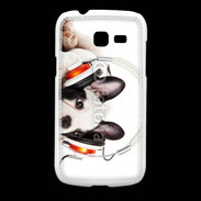 Coque Samsung Galaxy Fresh Chien et musique