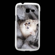 Coque Samsung Galaxy Fresh Chaton aux yeux bleus 10