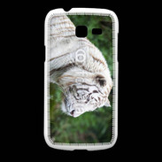Coque Samsung Galaxy Fresh Magnifique tigre blanc