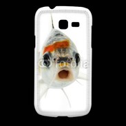 Coque Samsung Galaxy Fresh Poisson Silver Koi de face