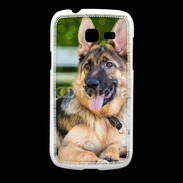 Coque Samsung Galaxy Fresh Portrait d'un berger allemand adulte