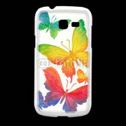 Coque Samsung Galaxy Fresh Illustration de papillons en couleur