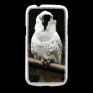 Coque Samsung Galaxy Fresh Parrot blanc 10